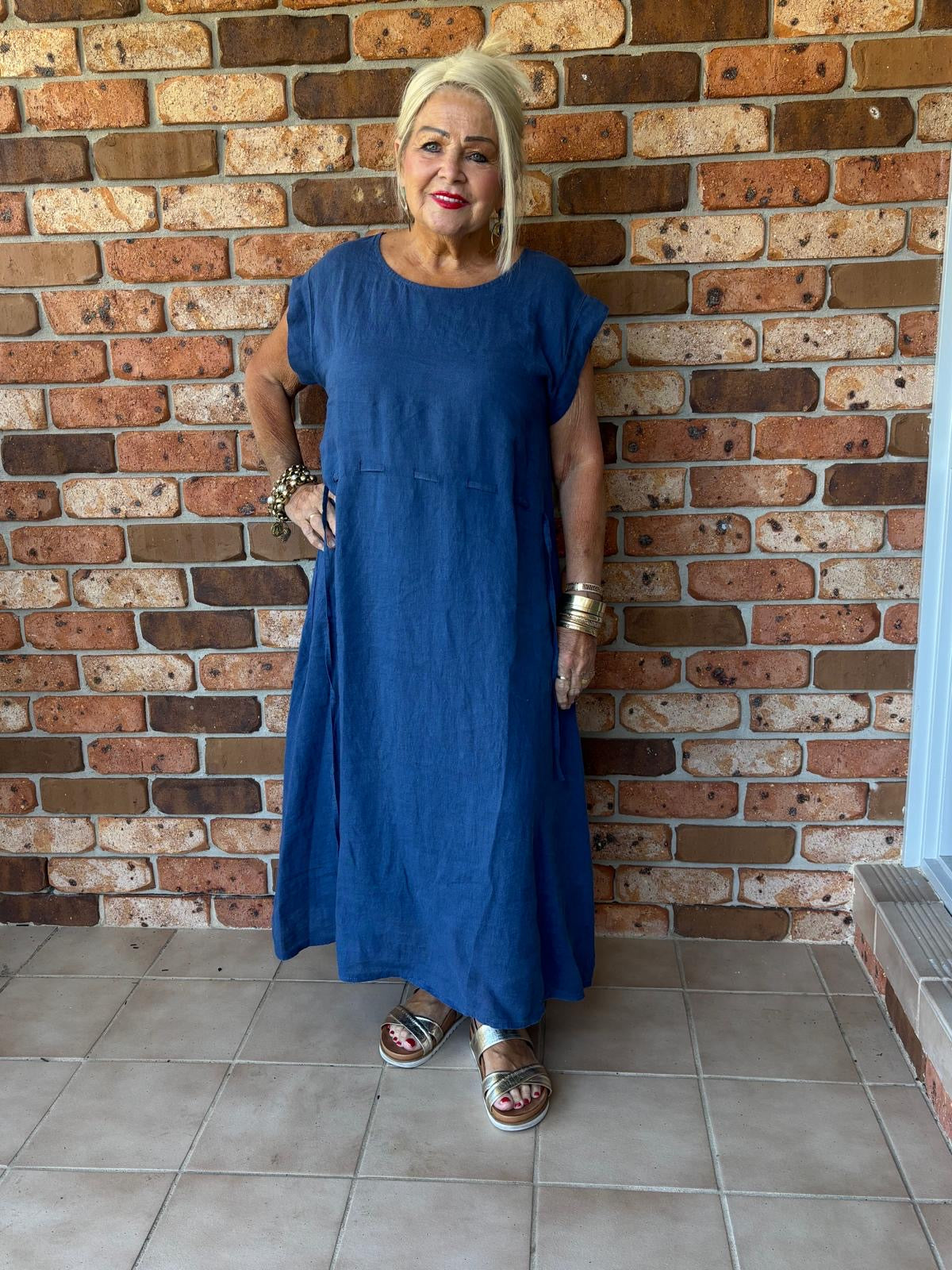 Ribbon Waist Dress