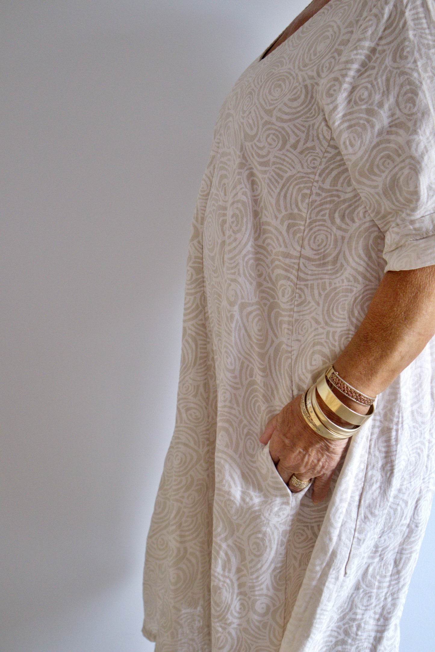 Day Dress - Beige