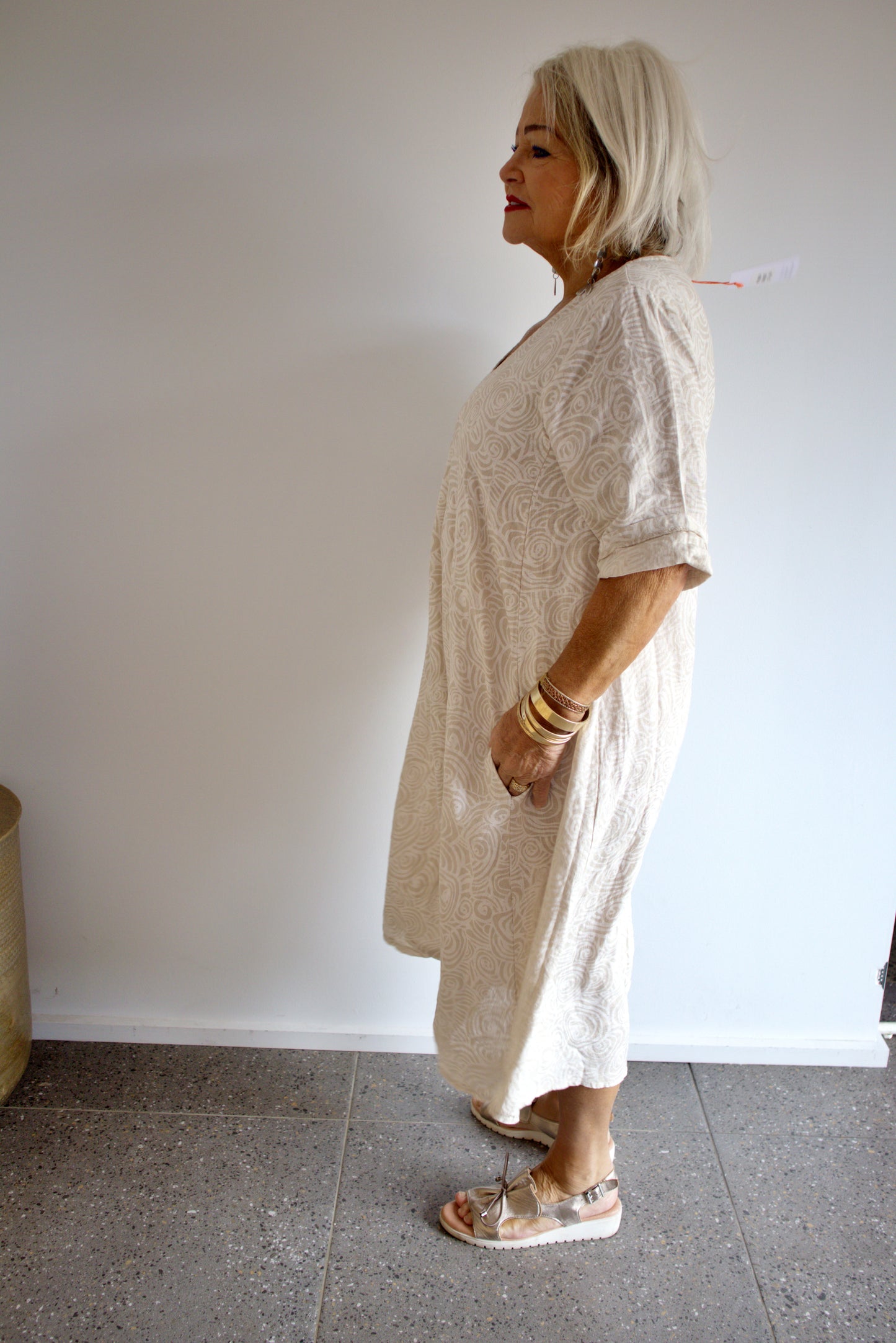 Day Dress - Beige