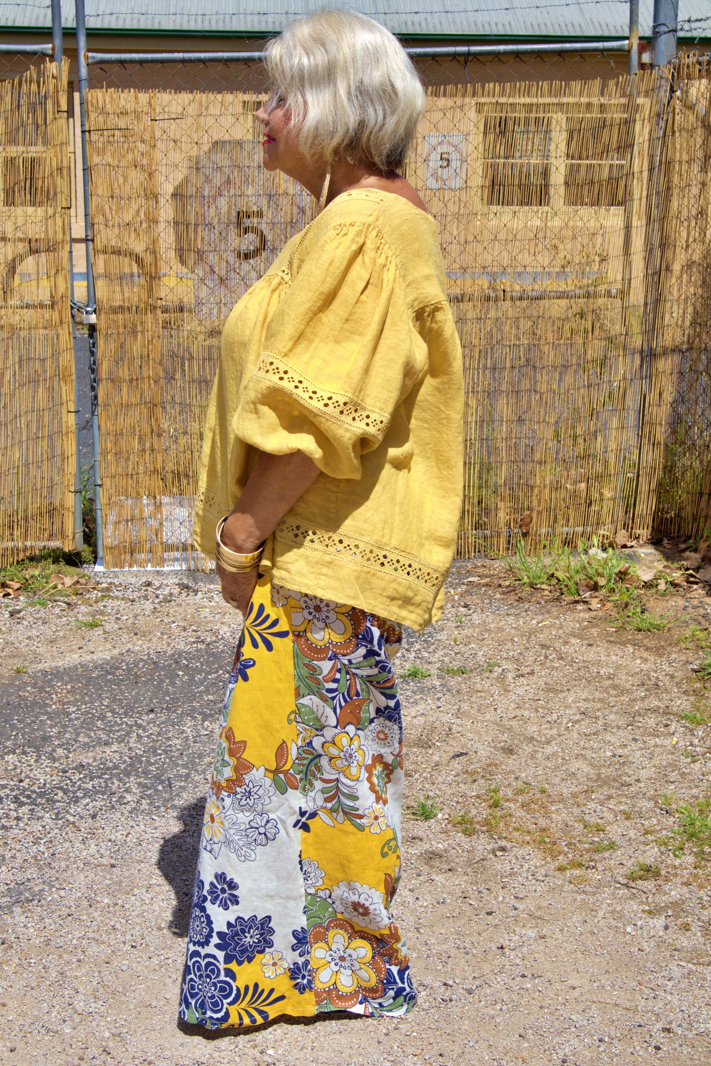 Florist Cullotte Pants