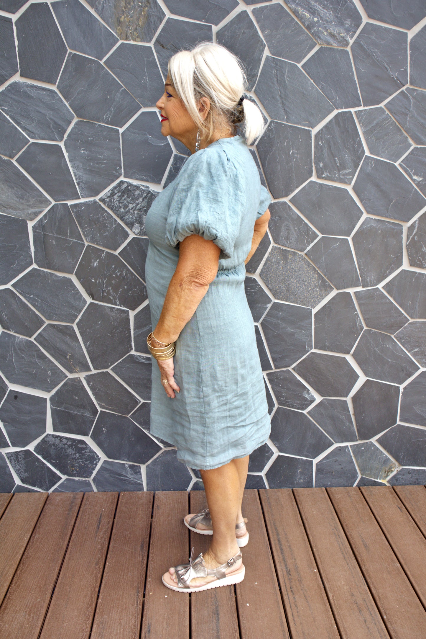 Queen Linen Dress