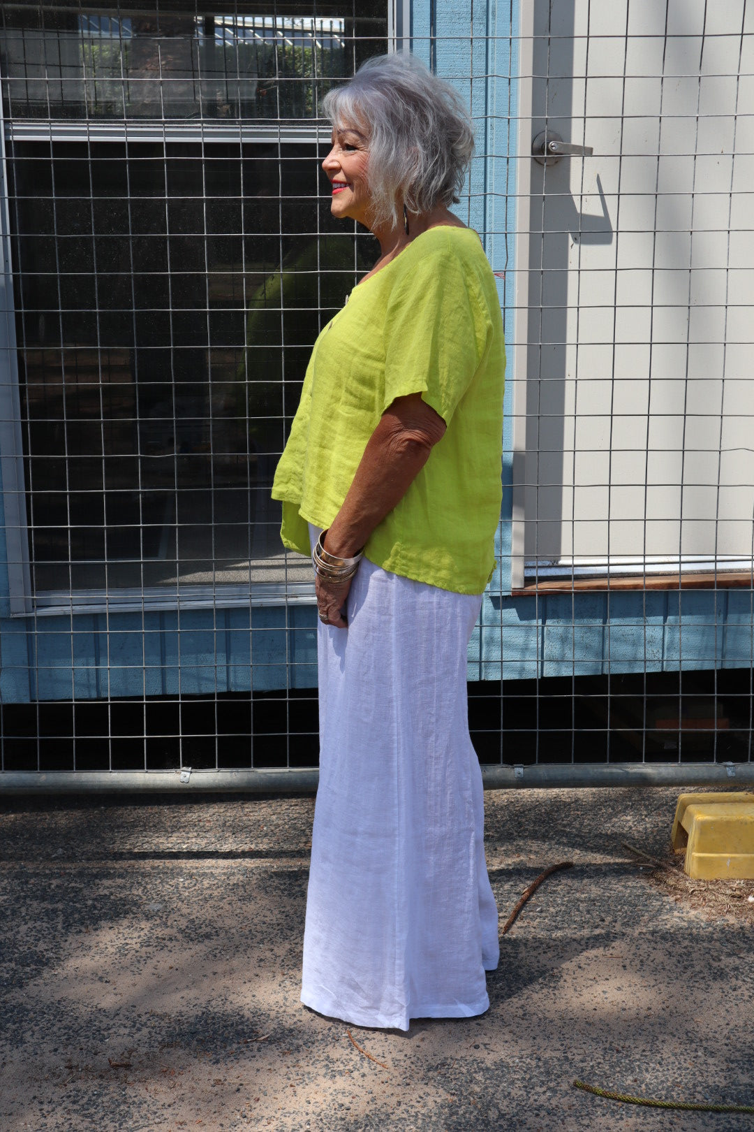 Culotte 100% Linen Pants