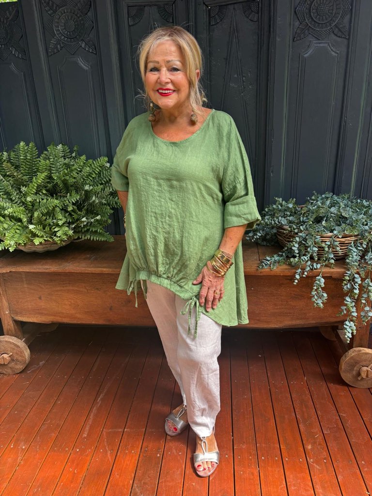Mary Linen Top