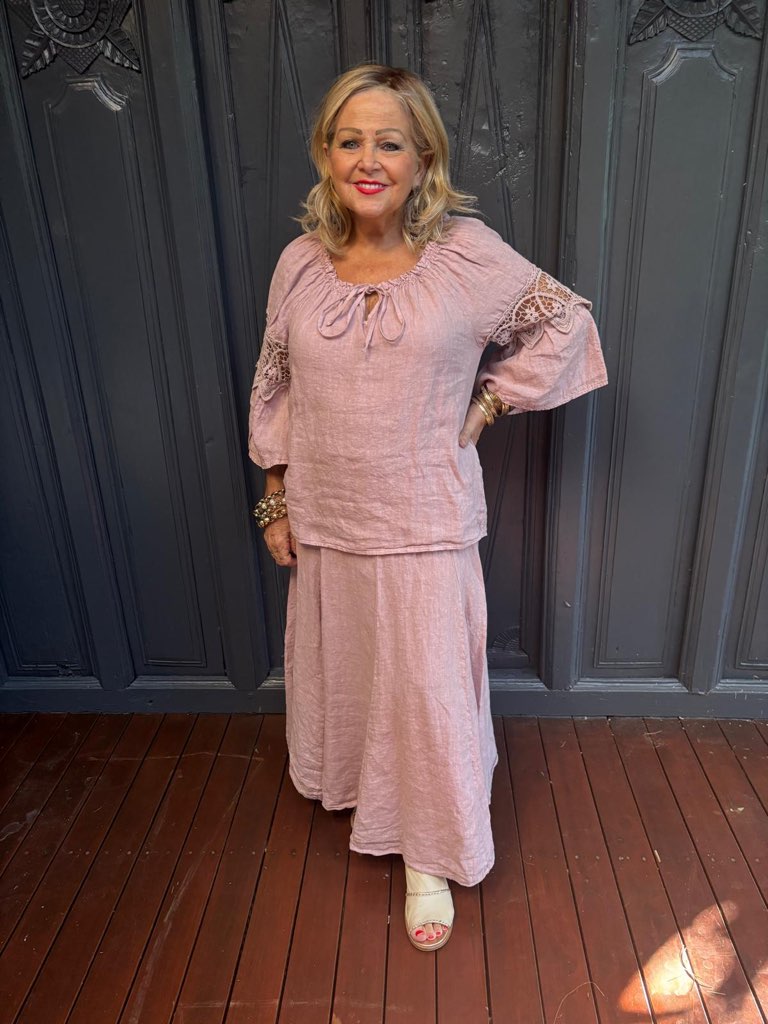 Peasant Lace Sleeve Top