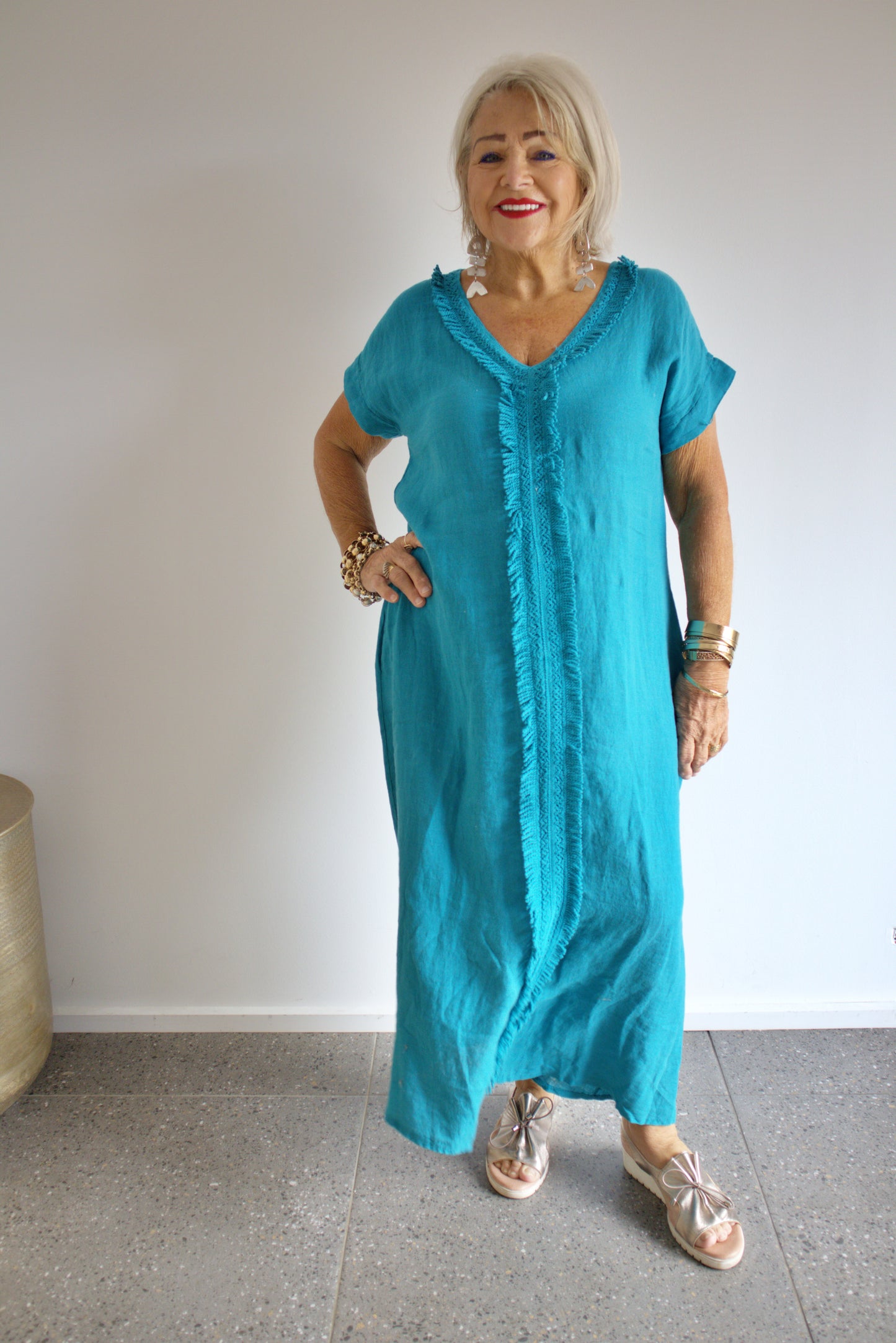 Shivers Long Dress