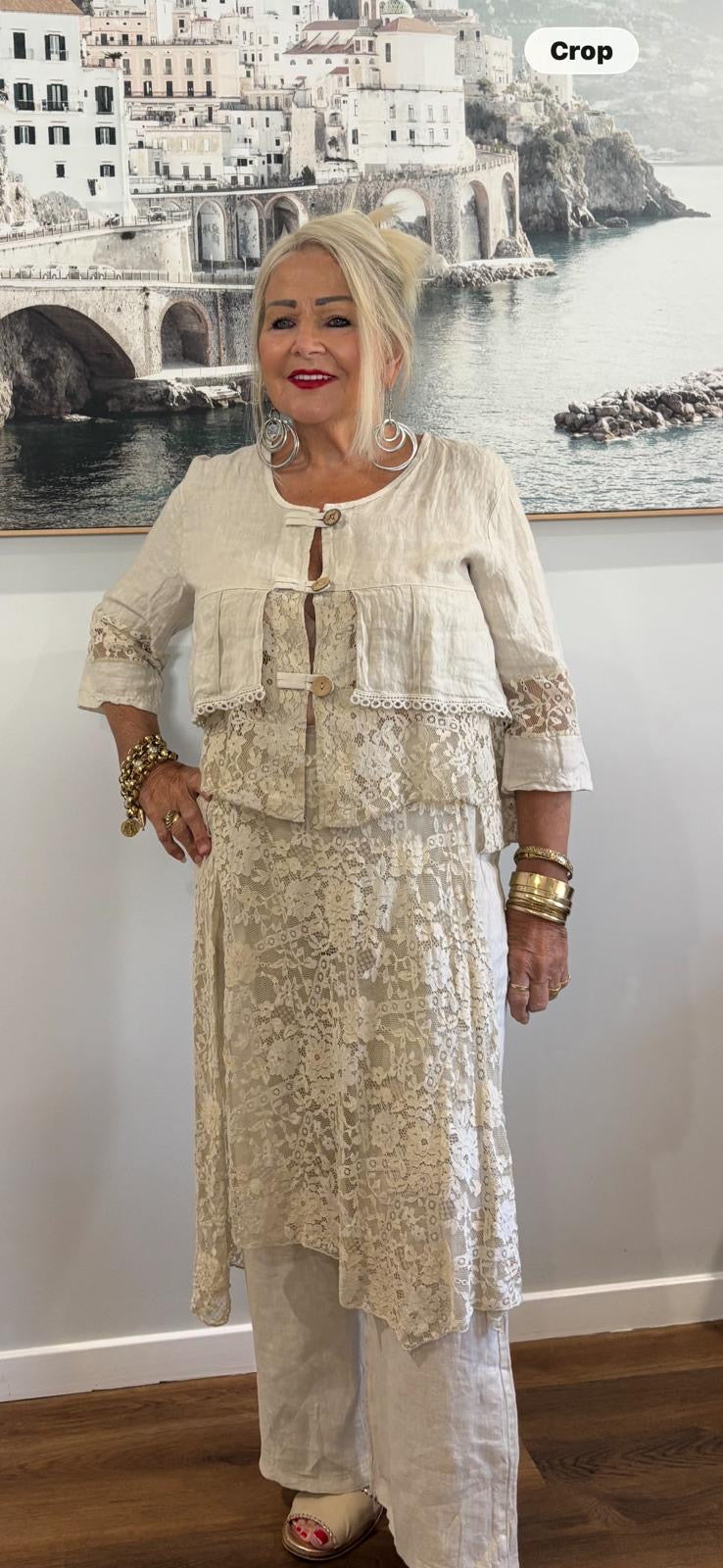 Lace Over Pants