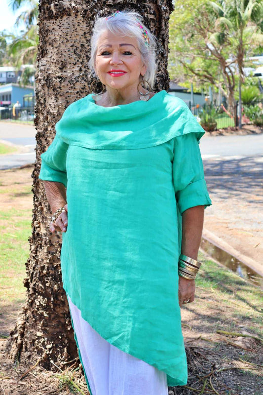 Grande Linen Top