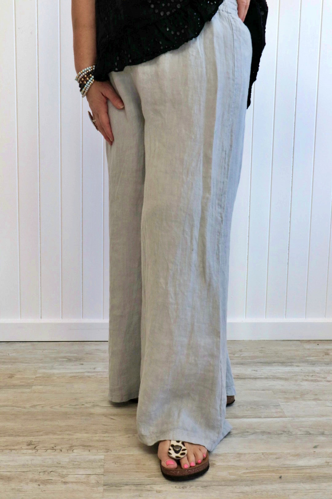 Culotte 100% Linen Pants