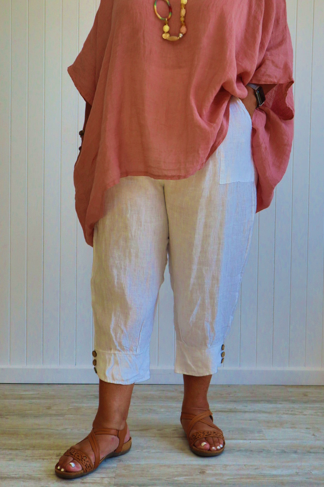 Penny 100% Linen Pants