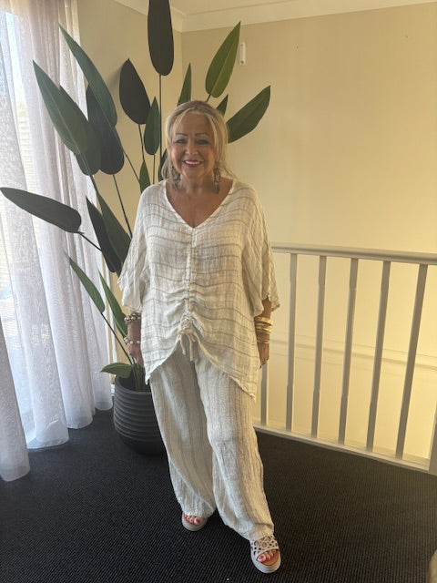 Positano Roached Top