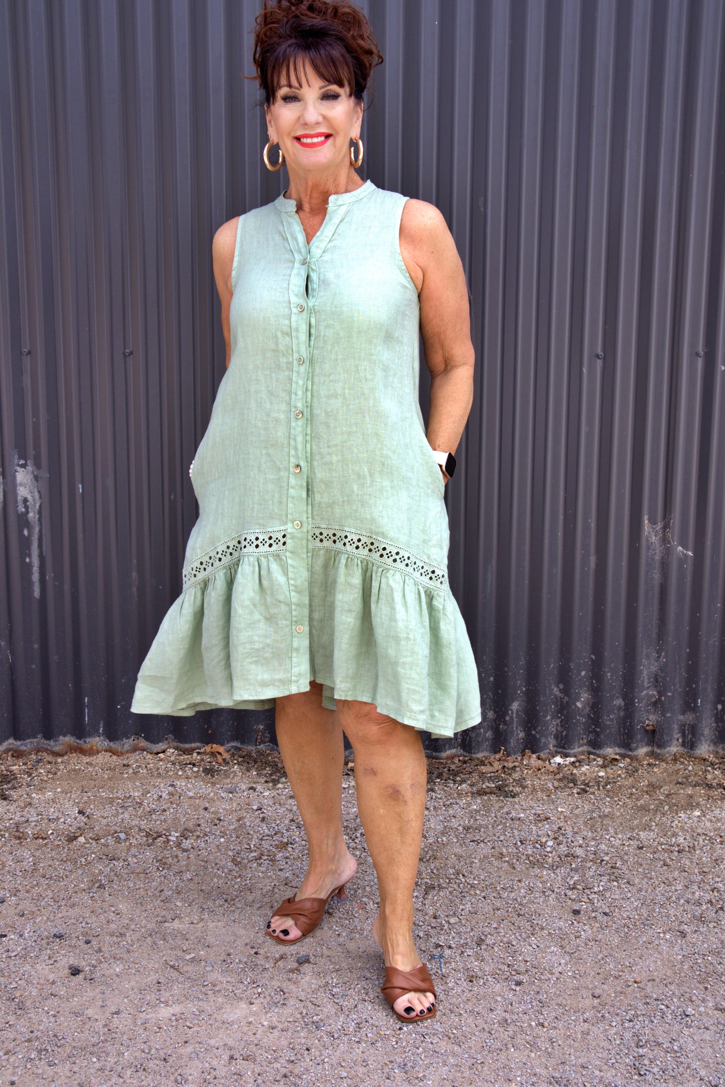 Millie Linen Dress