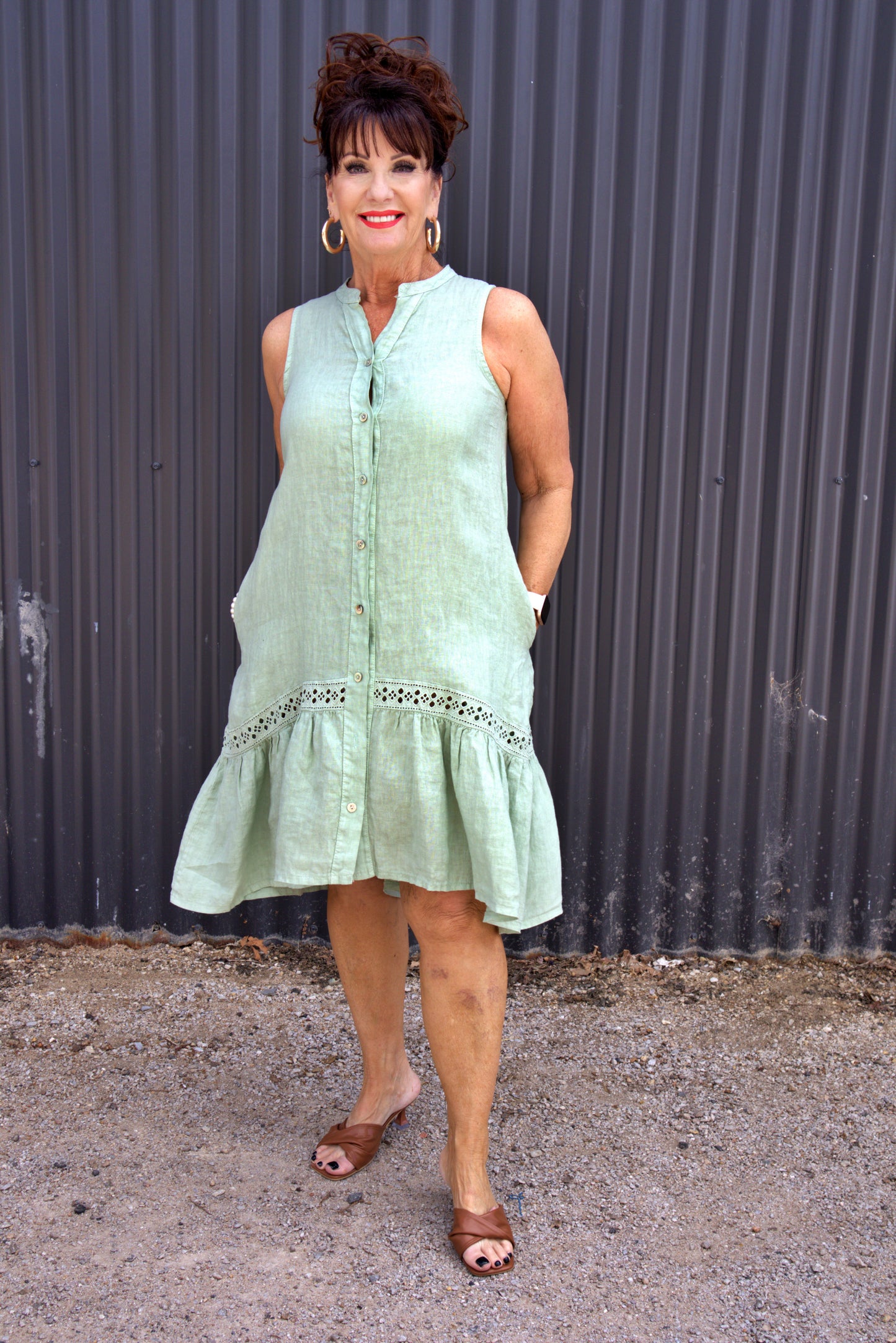 Millie Linen Dress