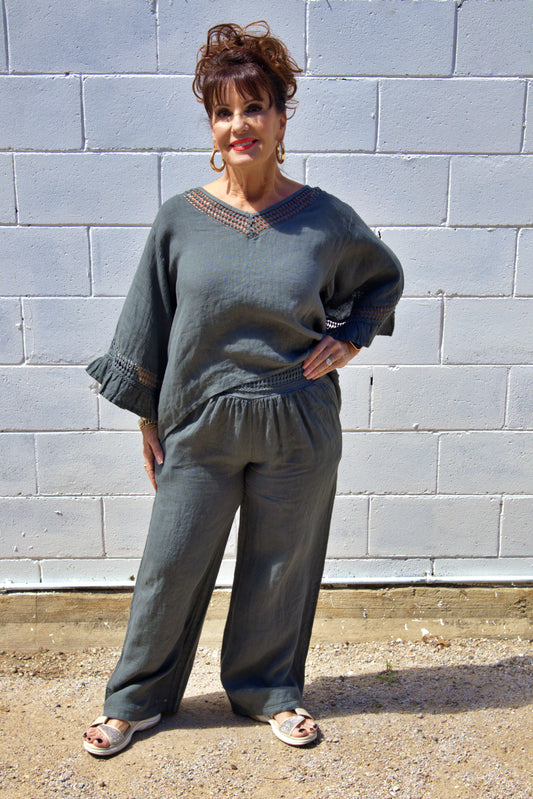 Bell Linen Pants