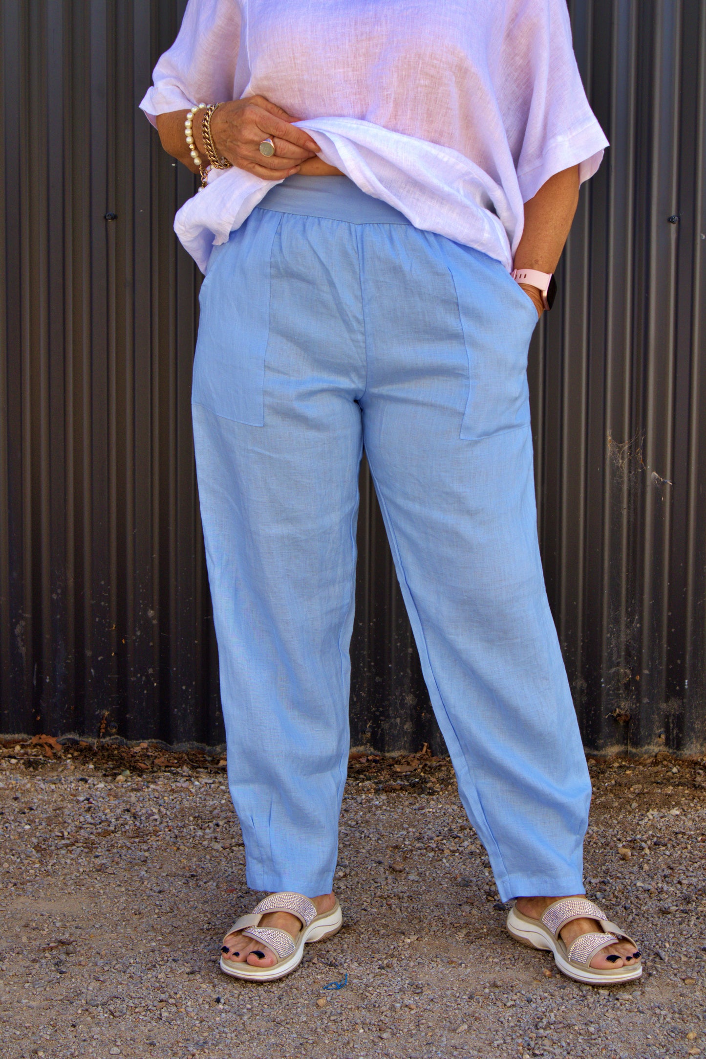 Classic 100% Linen Pants