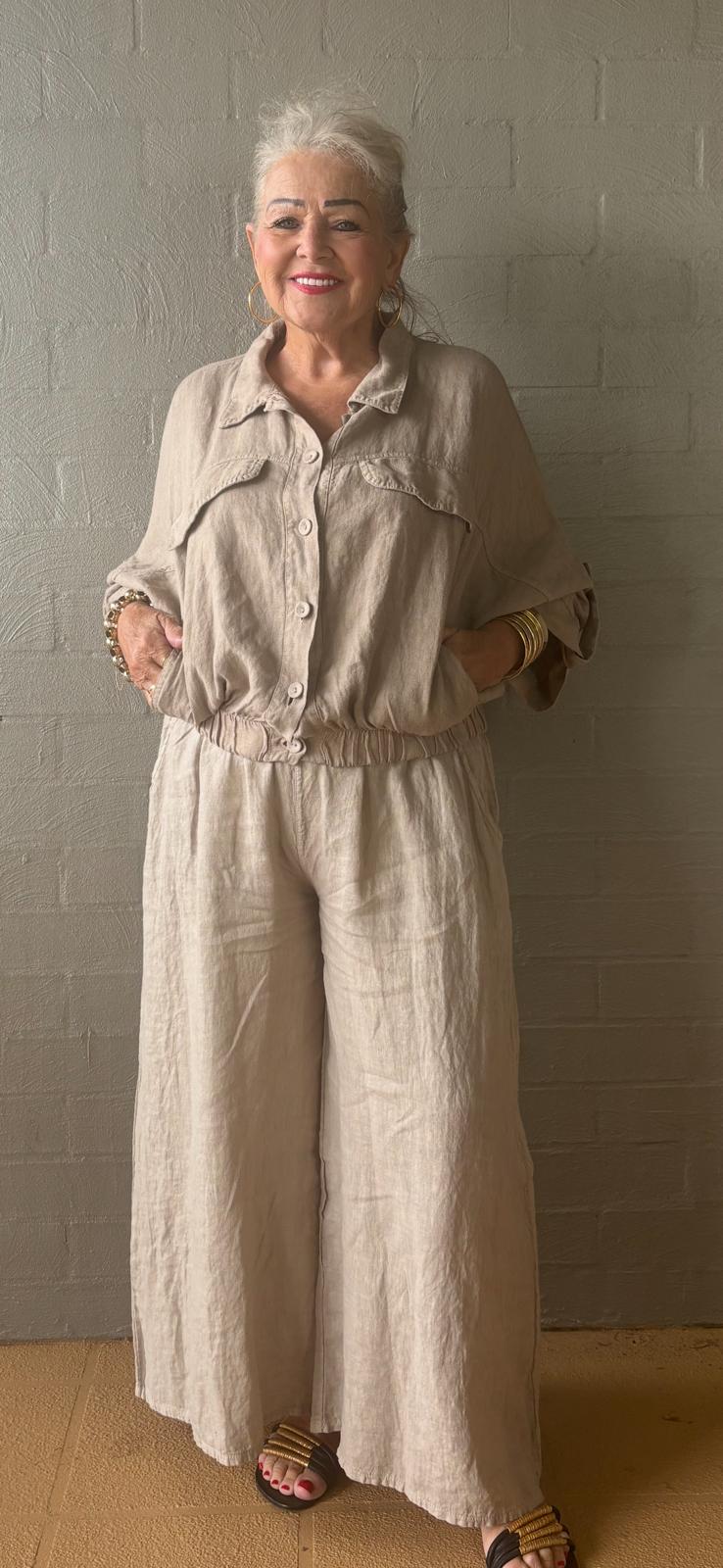 Elastic Hem Jacket