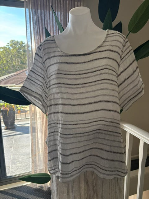 Short Sleeve Positano Top