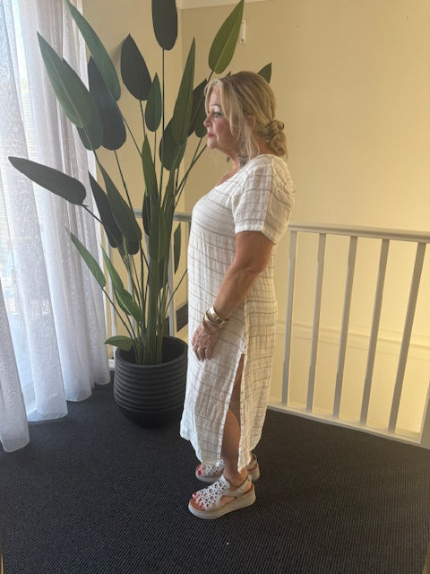 Short Sleeve Positano Dress