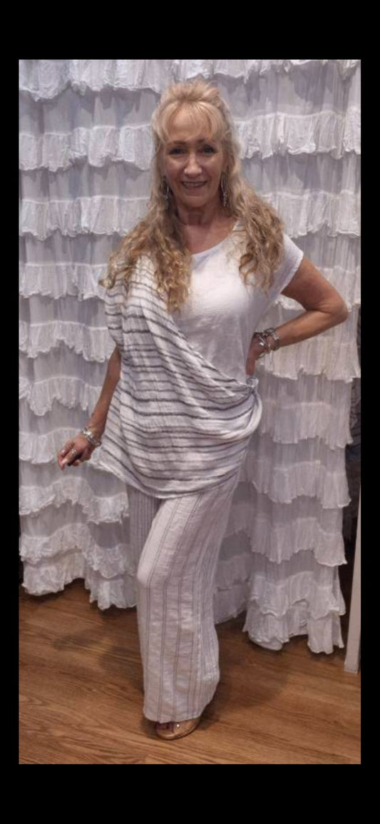 Positano Half + Half Top