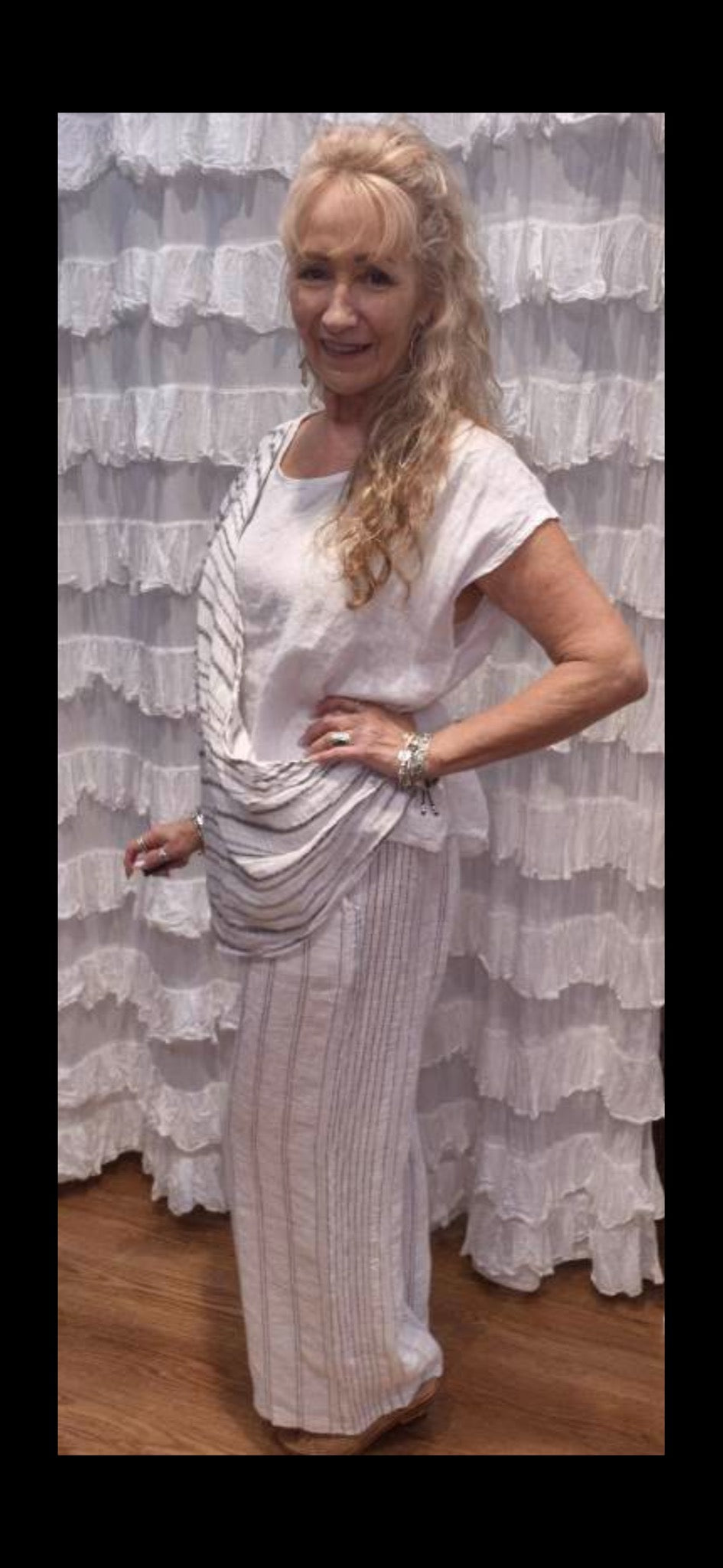 Positano Half + Half Top