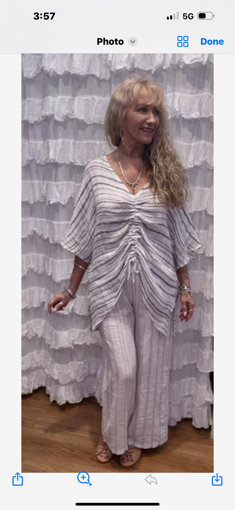 Positano Roached Top