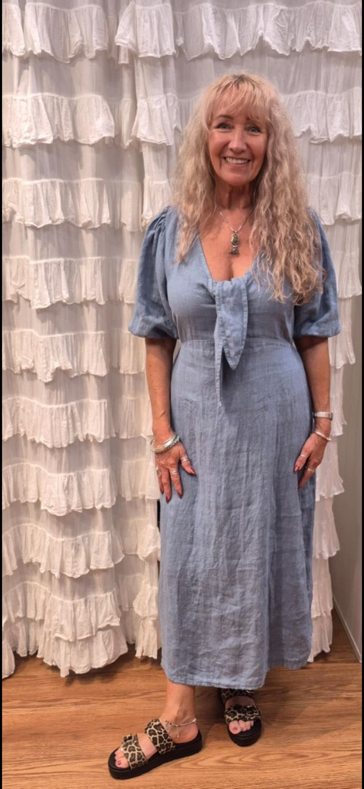 Tye Front Dress