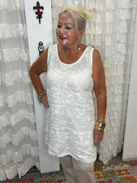 Fully Embroidered Dress