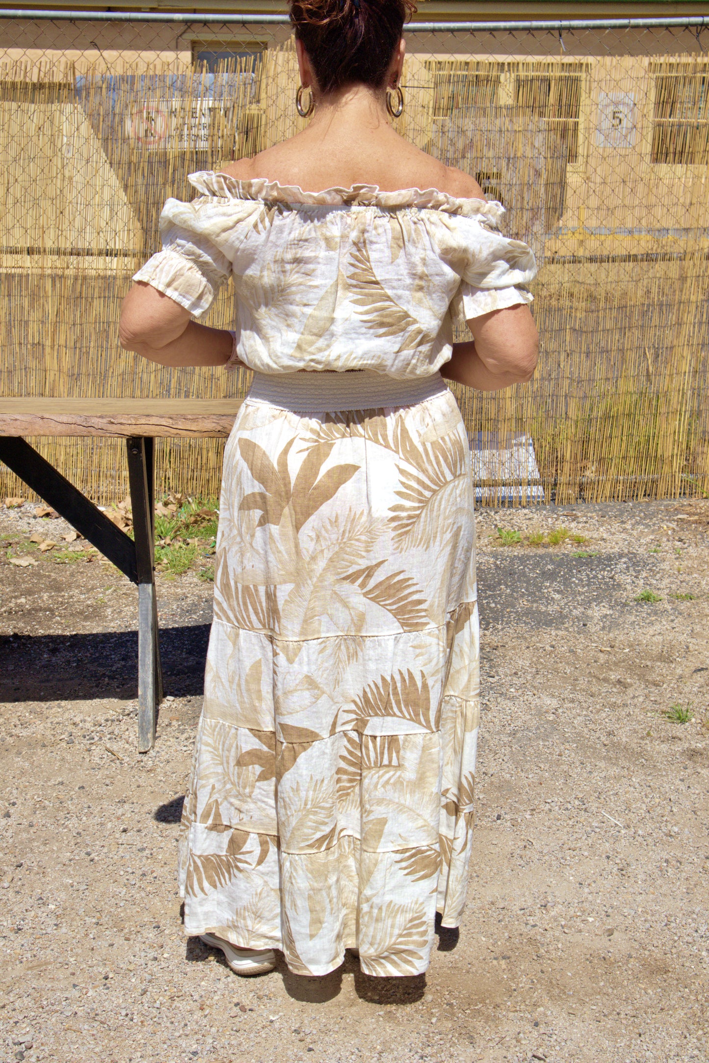 Fern Linen Skirt