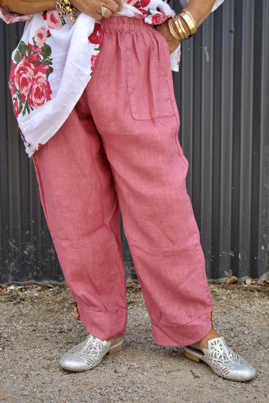 Penny 100% Linen Pants