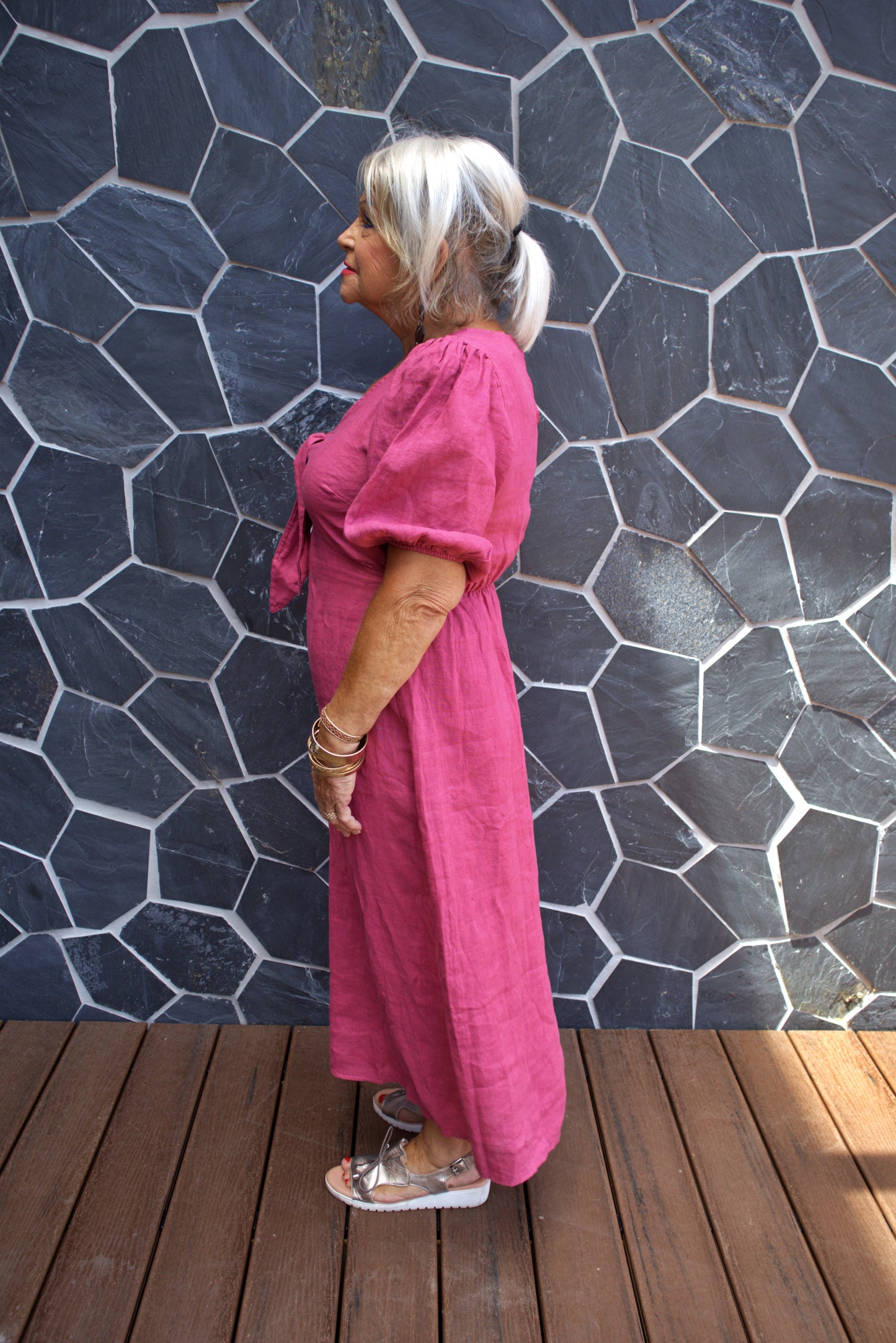 Tye Front Dress