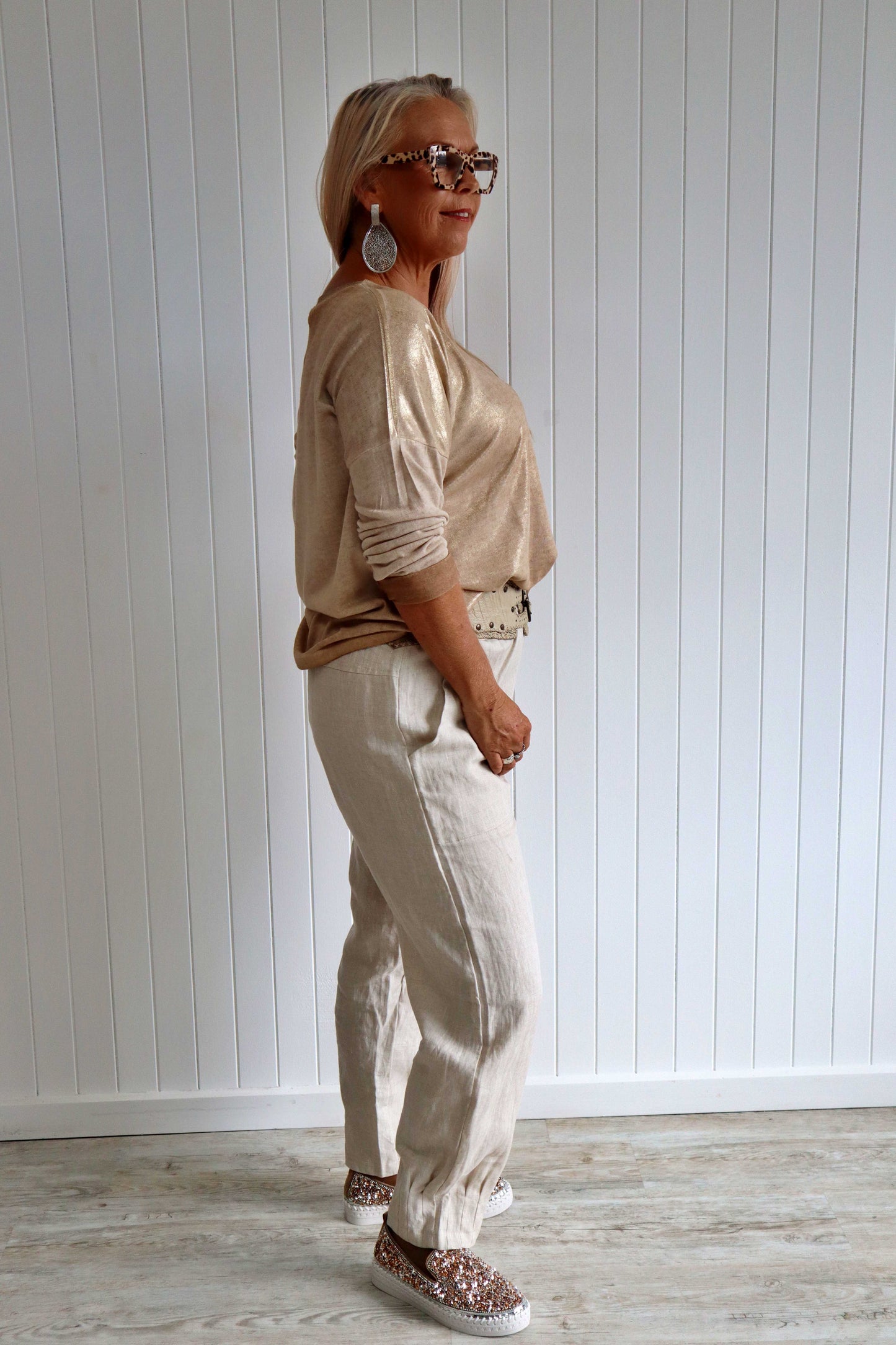 Classic 100% Linen Pants