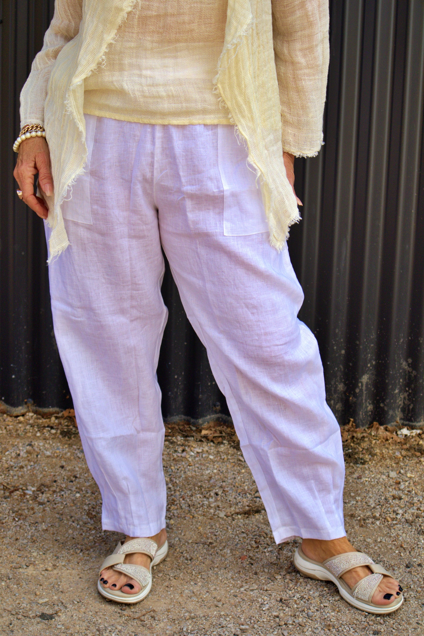 Classic 100% Linen Pants