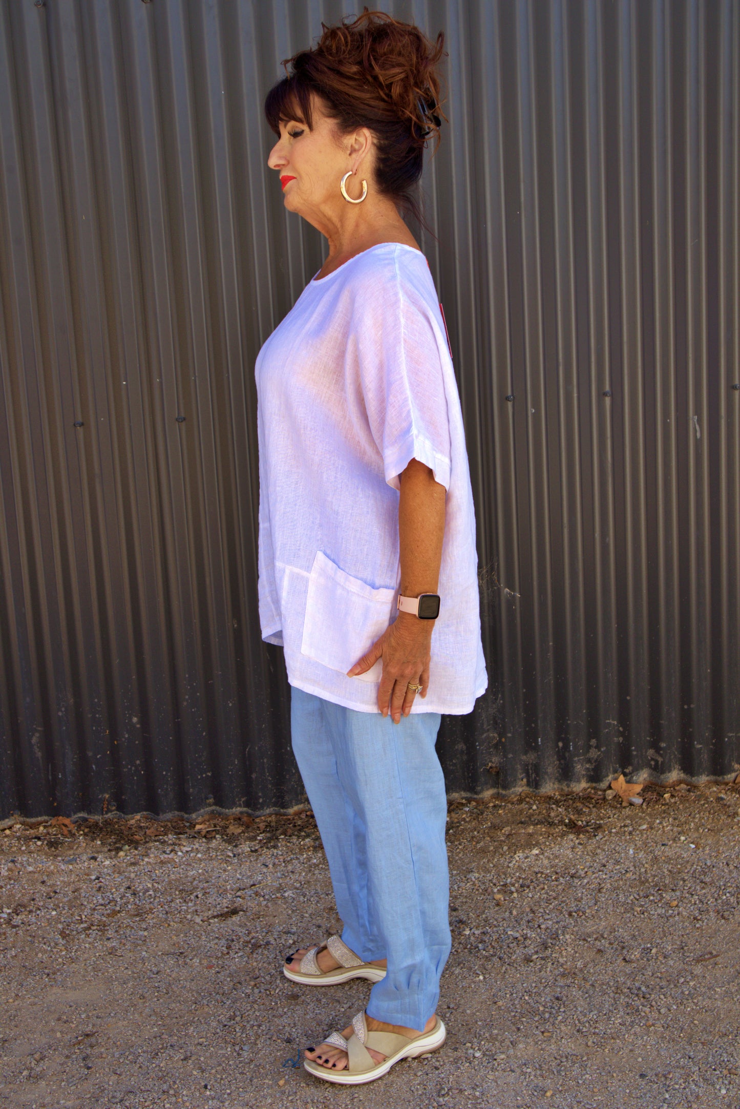 Loose Linen Top