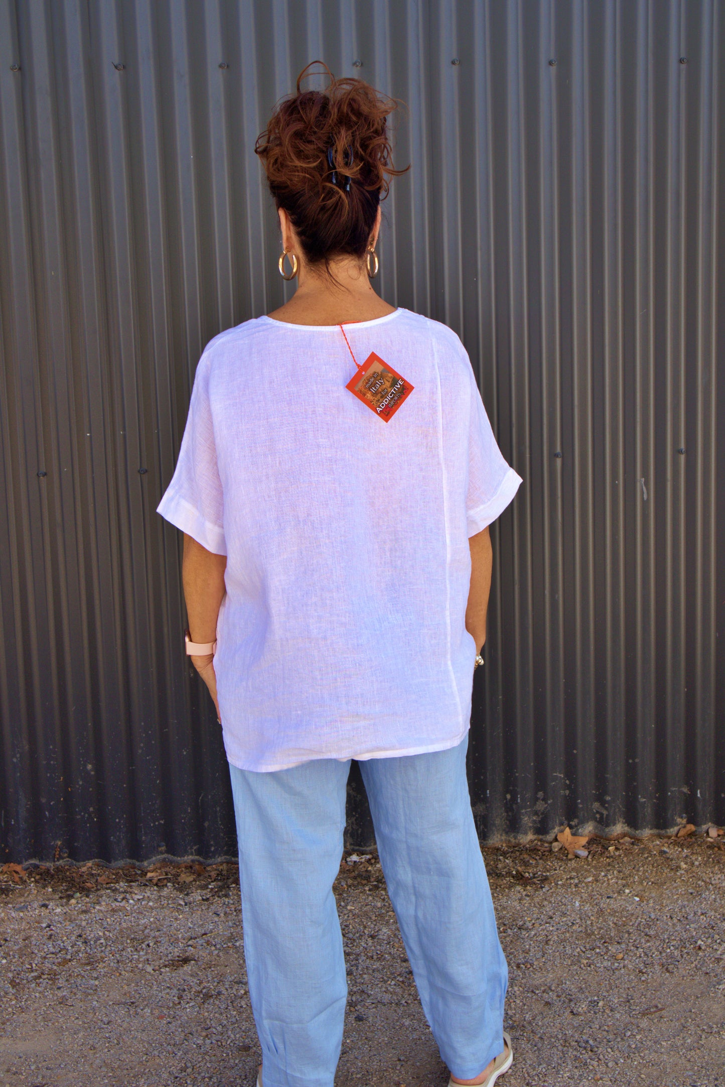 Loose Linen Top