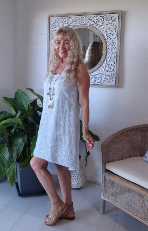 Fully Embroidered Dress