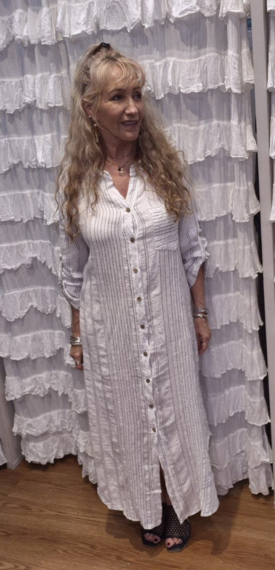 Positano Shirtmaker Dress