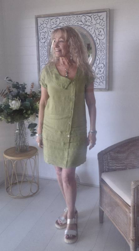Half Collar Dress